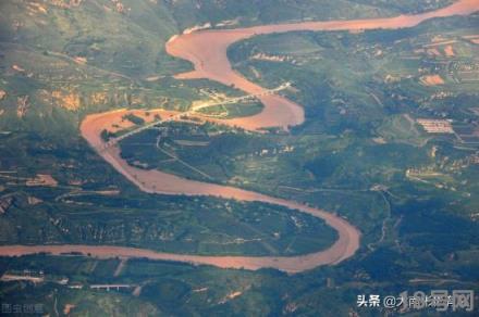 黄河流经全图的省份名称及长度
