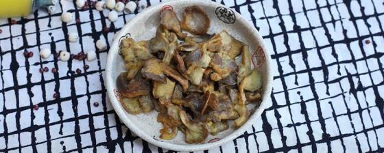 凤尾菇做法 香煎凤尾菇的做法